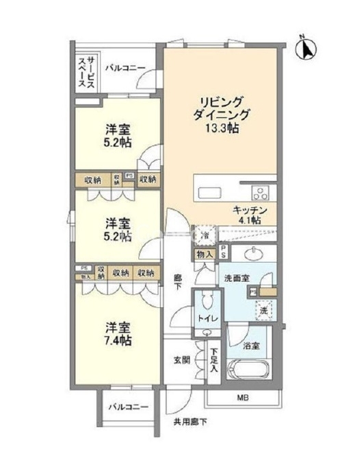 3LDK