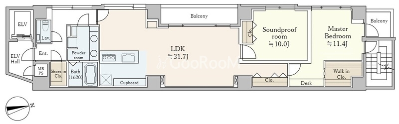 2LDK