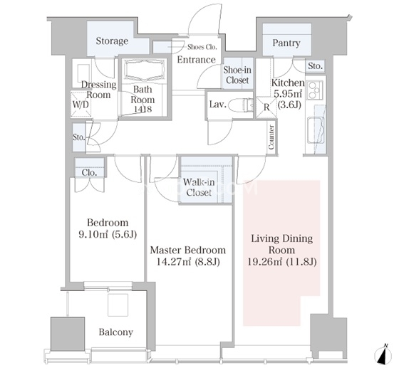 2LDK