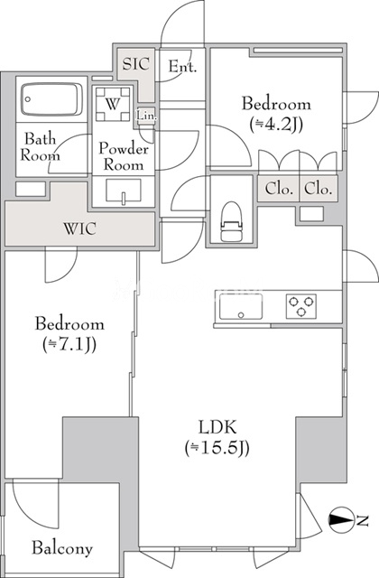2LDK