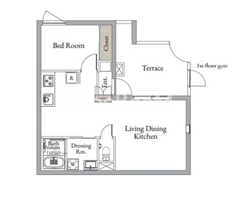 1LDK
