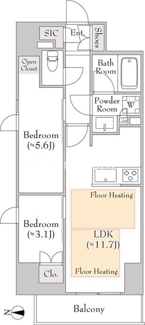 2LDK