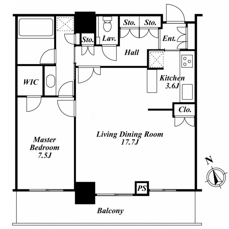 1LDK