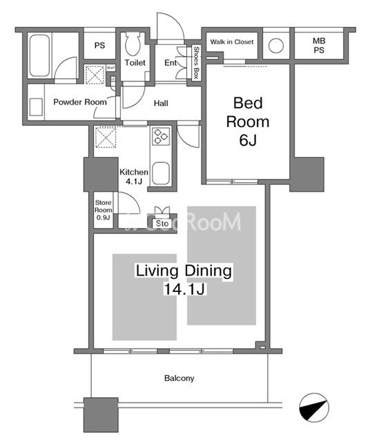 1LDK
