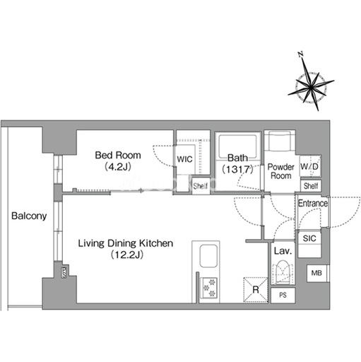 1LDK