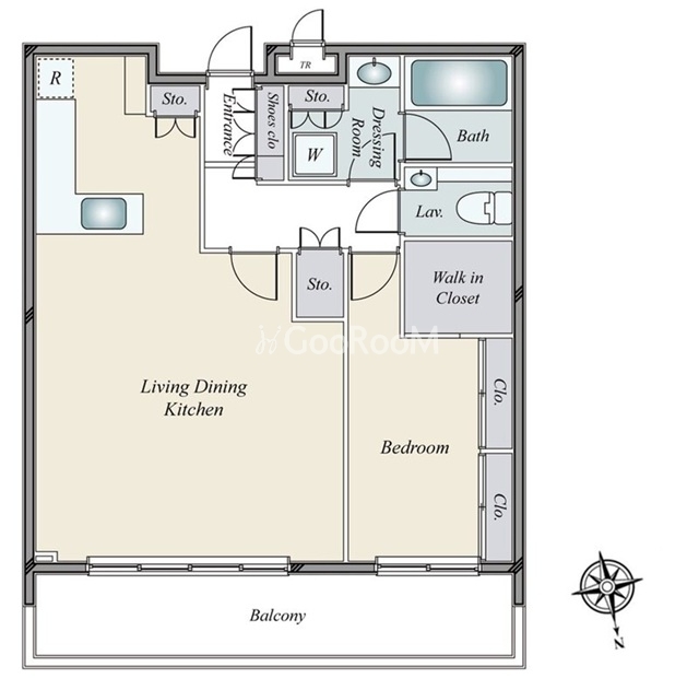 1LDK