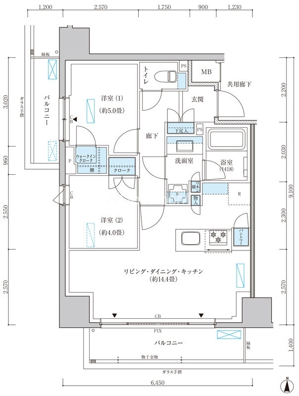 2LDK