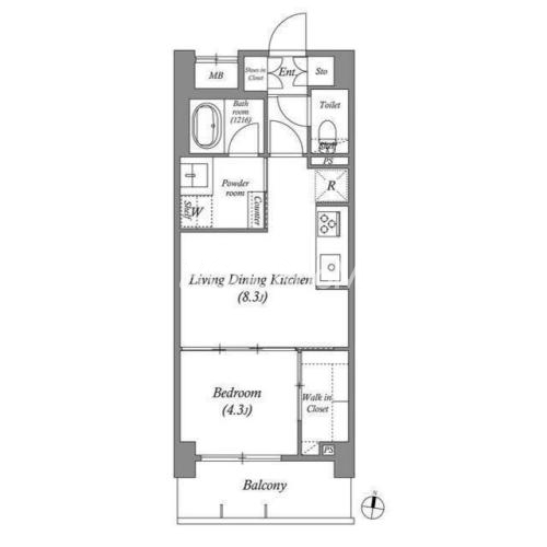 1LDK