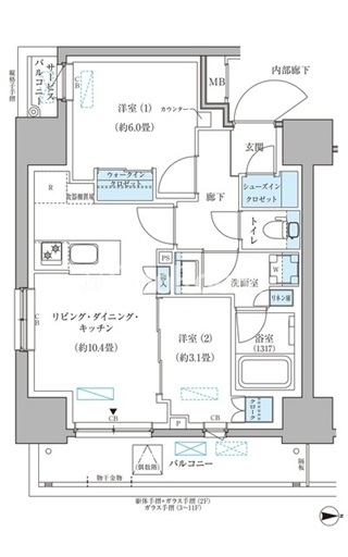 2LDK
