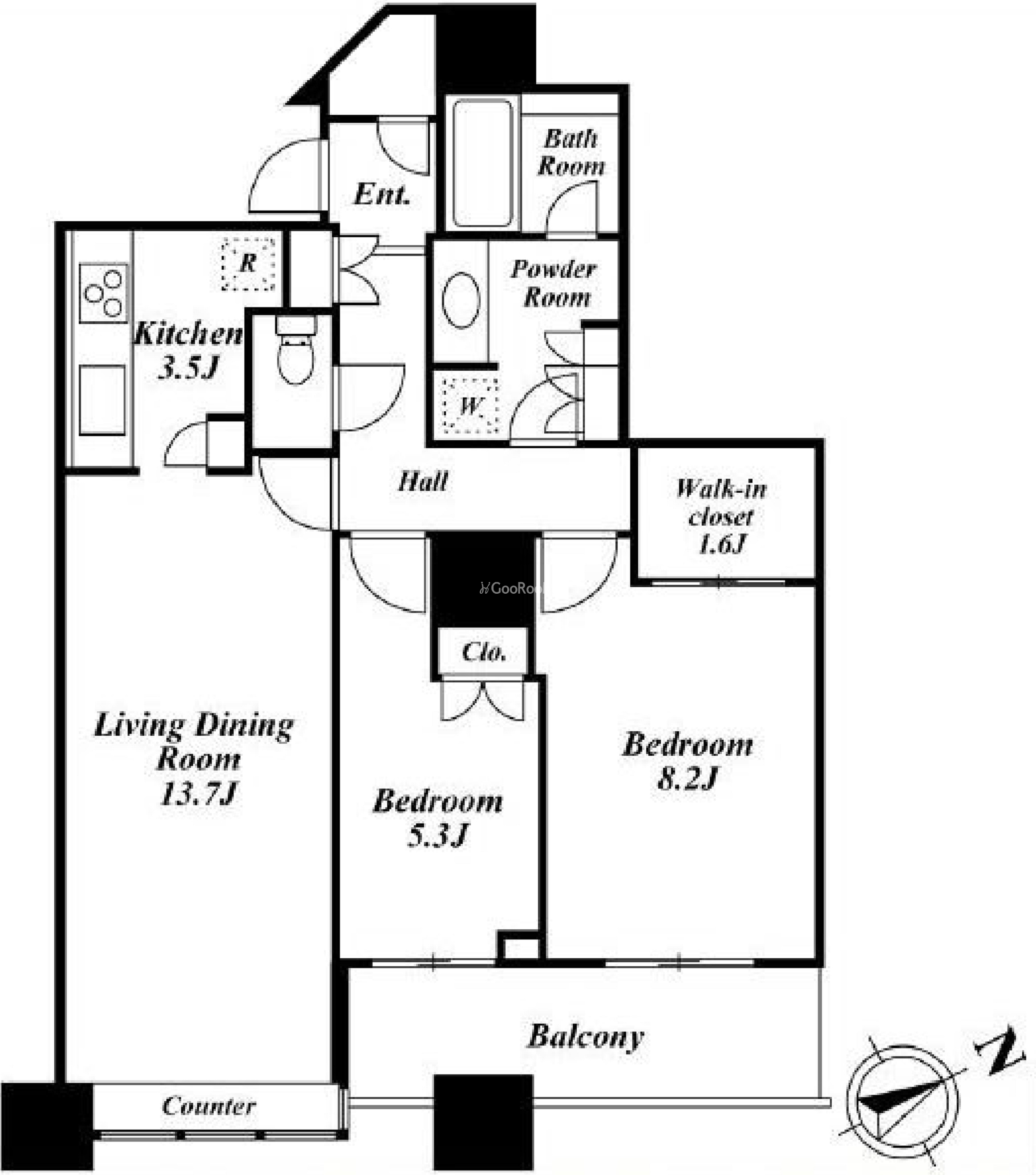 2LDK