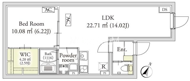 1LDK