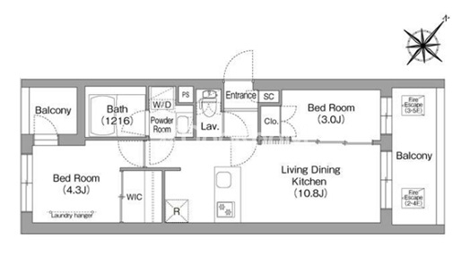 2LDK