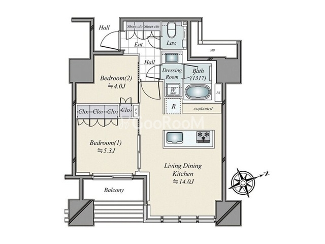 2LDK