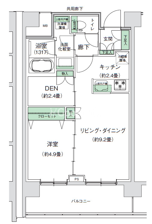 1SLDK