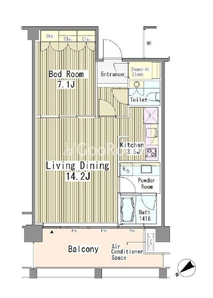 1LDK