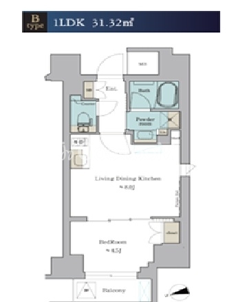 1LDK