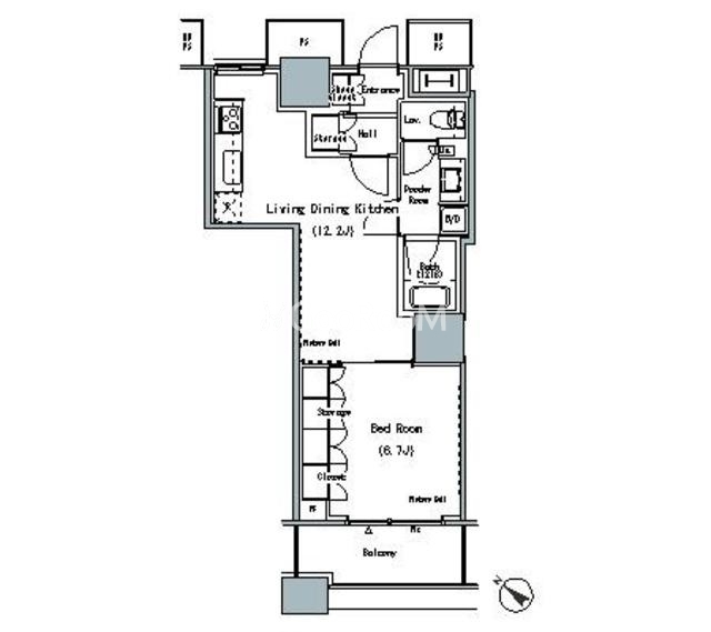 1LDK