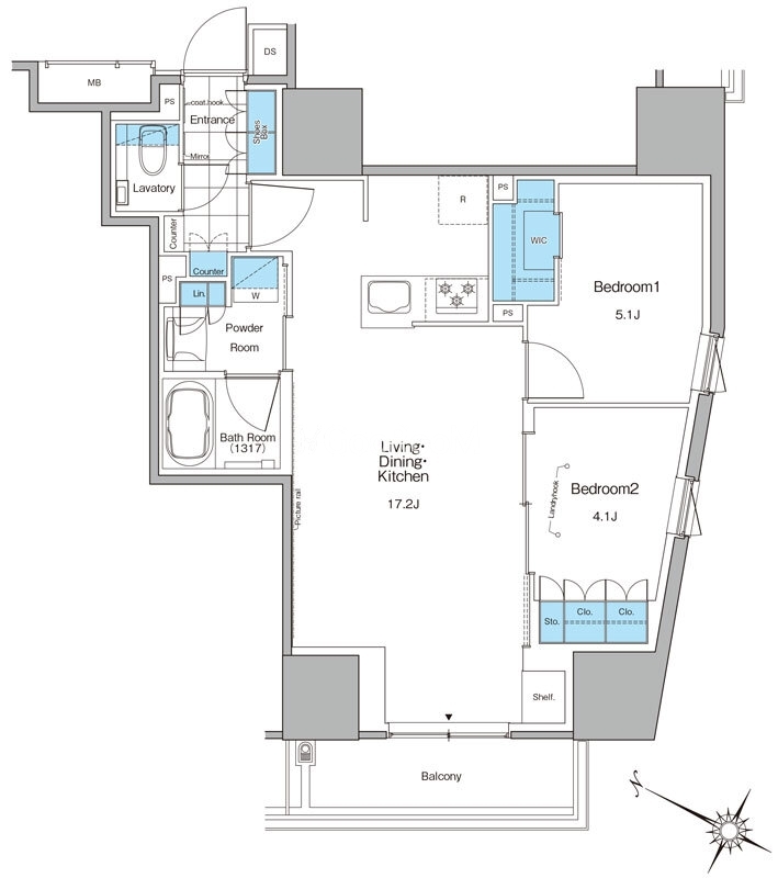 2LDK
