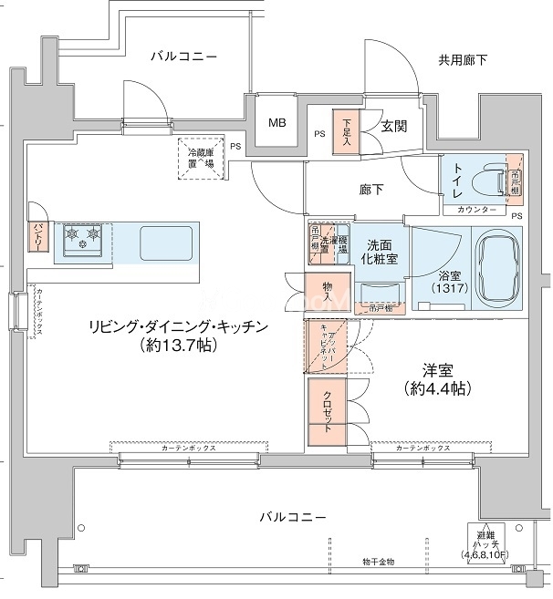 1LDK