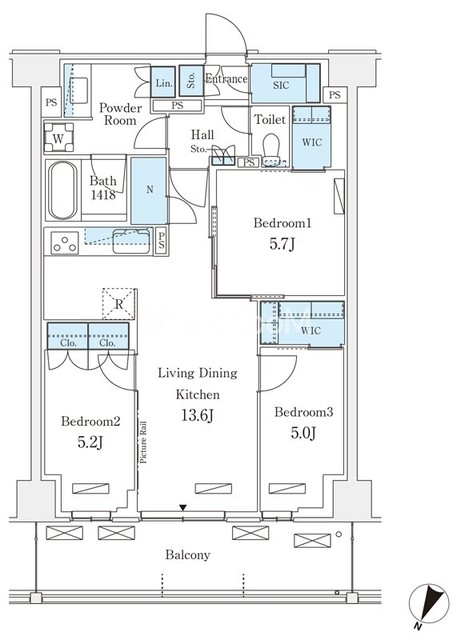 3LDK