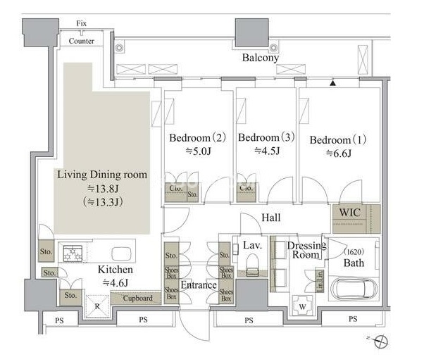 3LDK