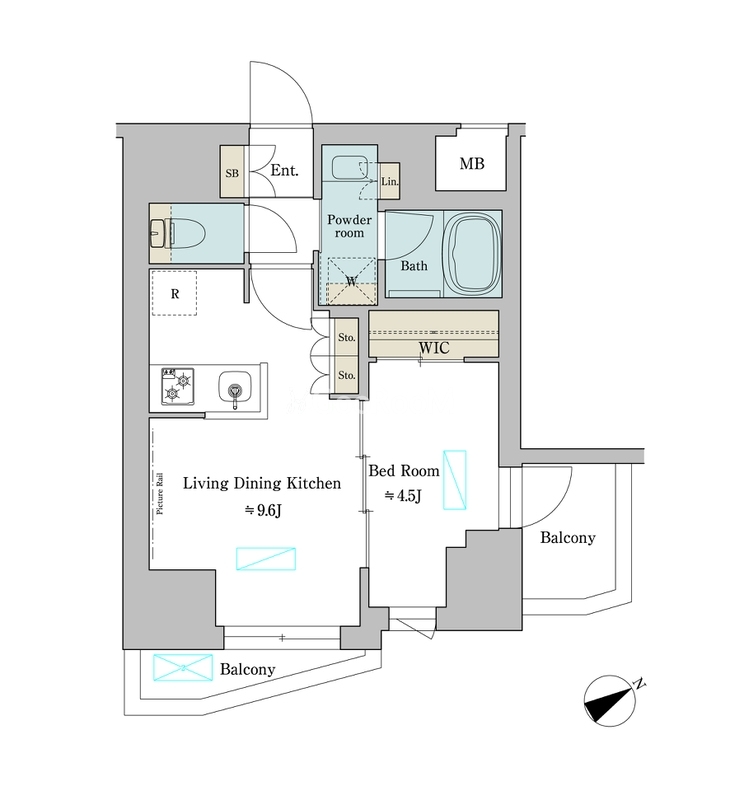 1LDK