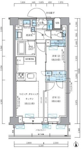 2LDK