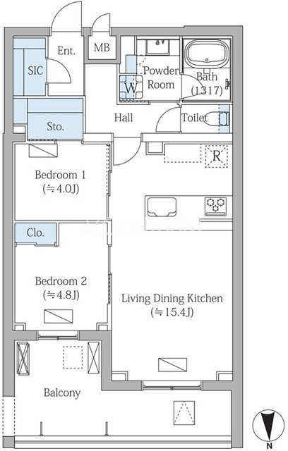 2LDK