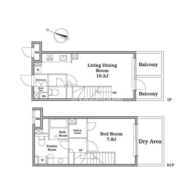 1LDK