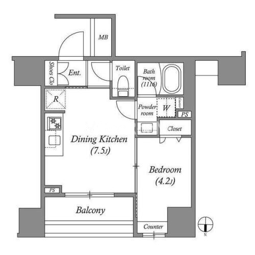 1DK