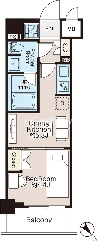 1DK