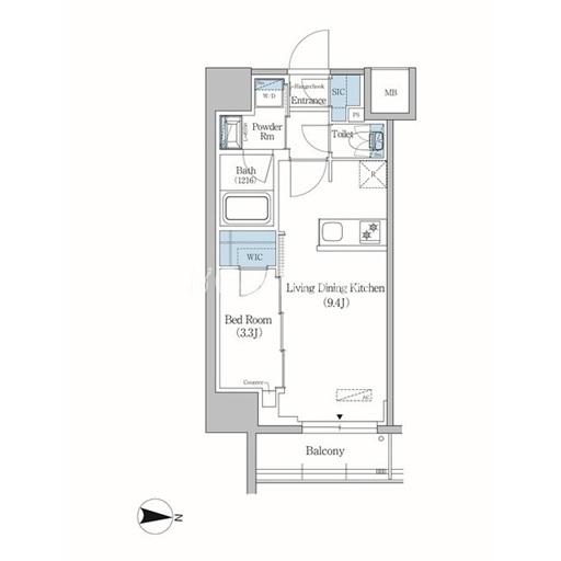 1LDK