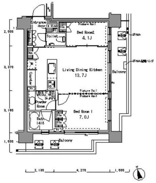 2LDK