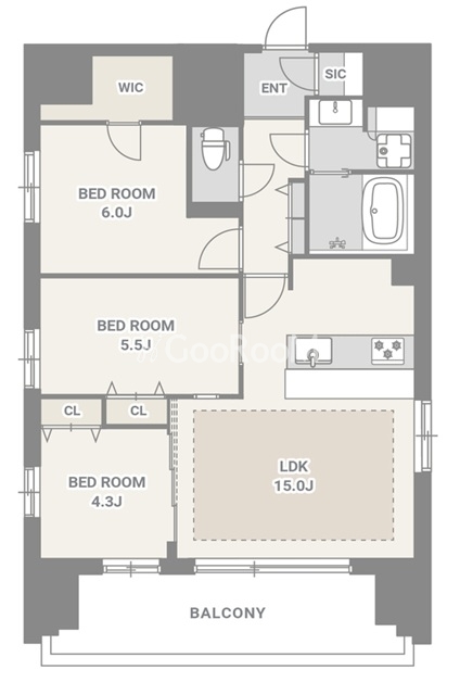 3LDK