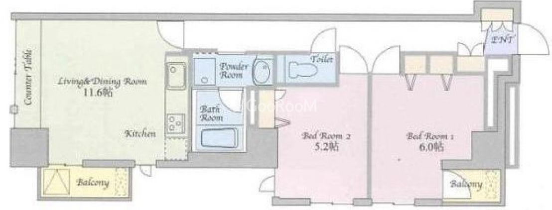 2LDK