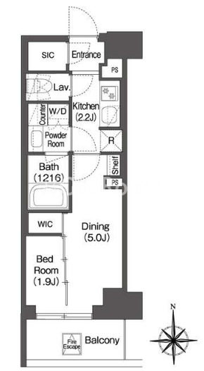 1LDK