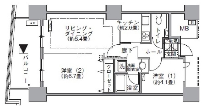2LDK