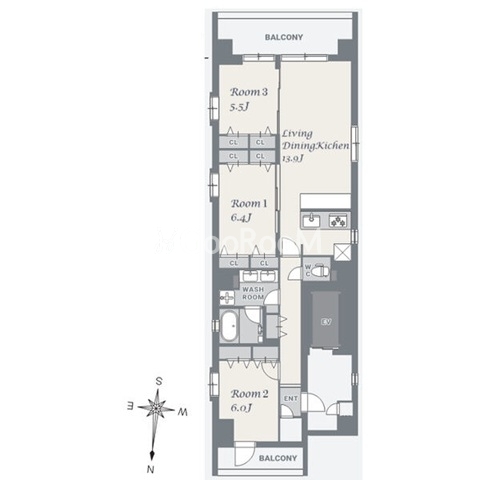 3LDK