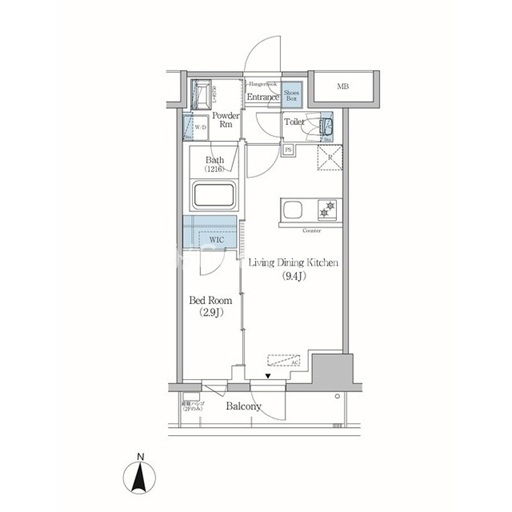 1LDK