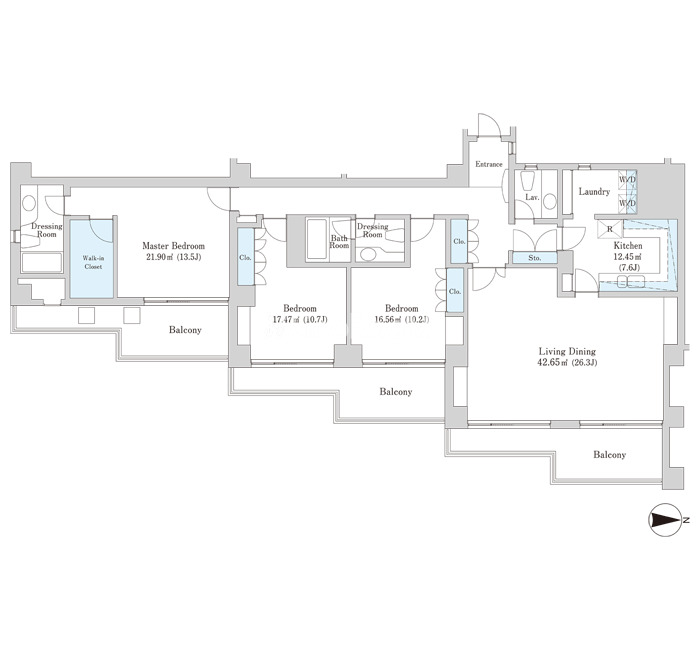 3LDK