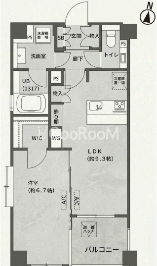 1LDK