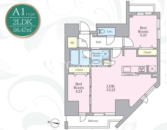 2LDK