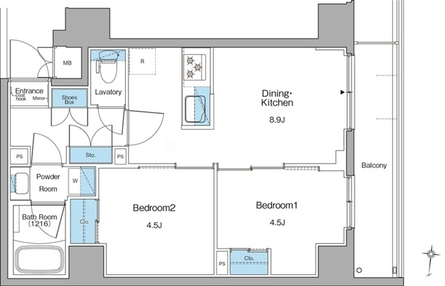 2DK