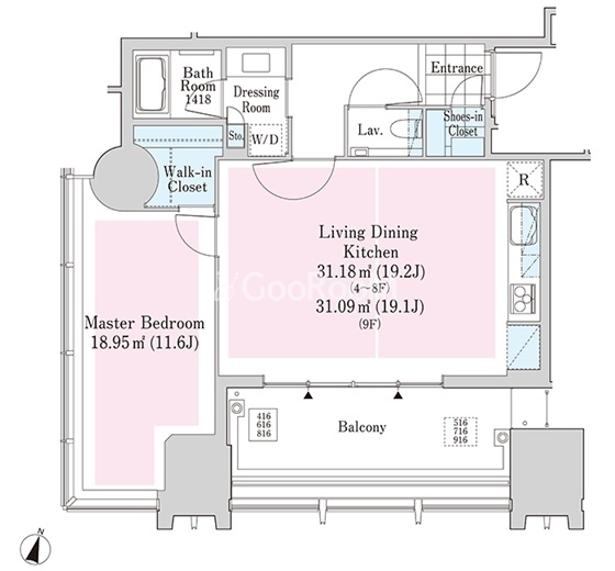 1LDK