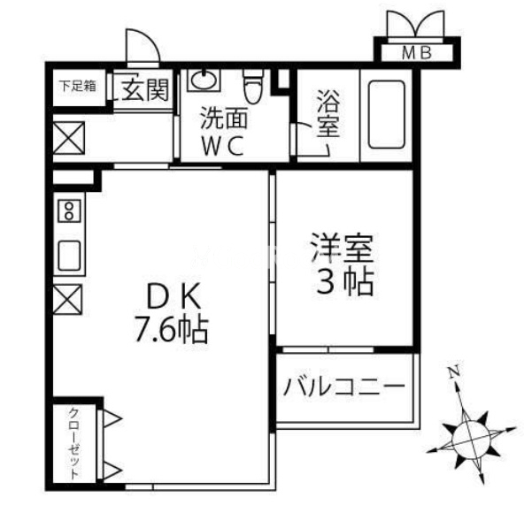 1DK