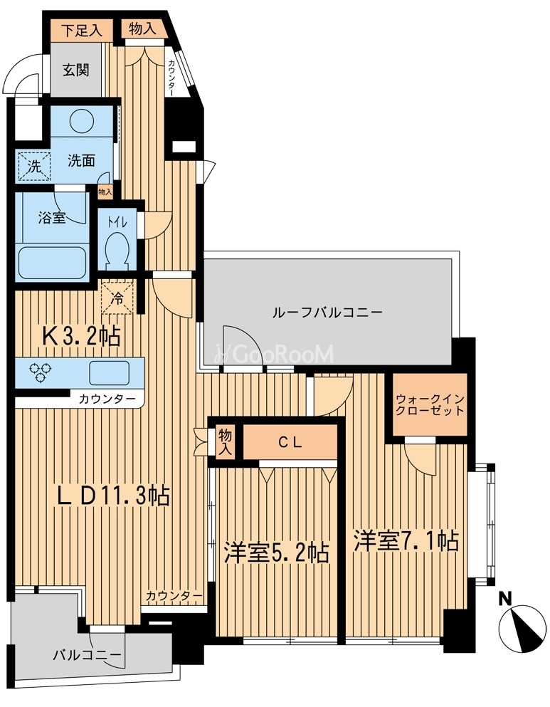 2LDK
