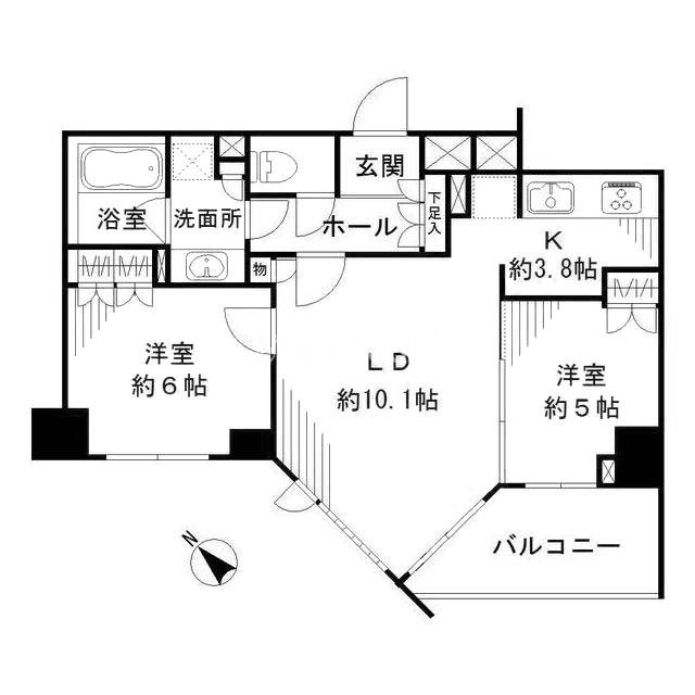 2LDK