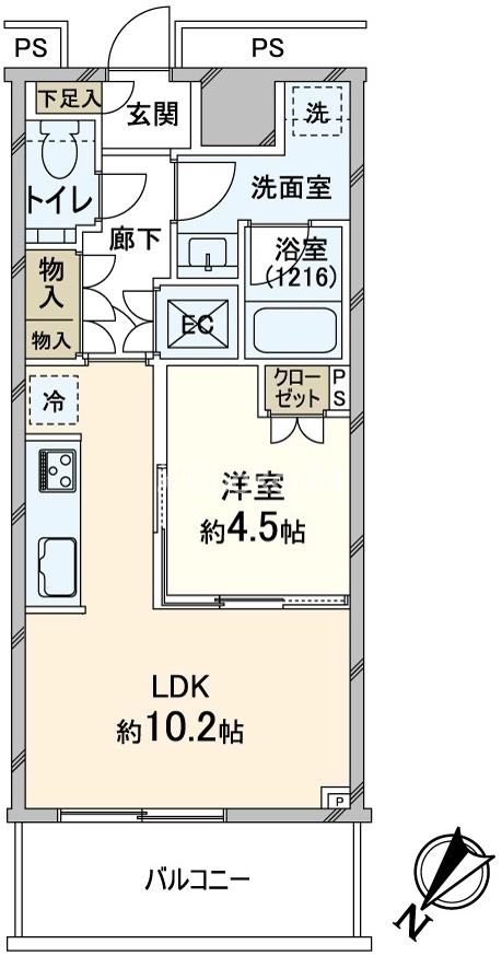 1LDK