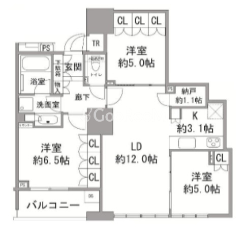 3LDK