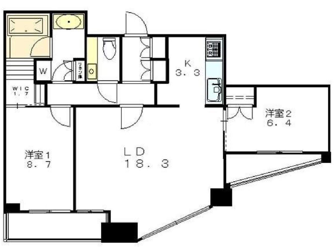 2LDK